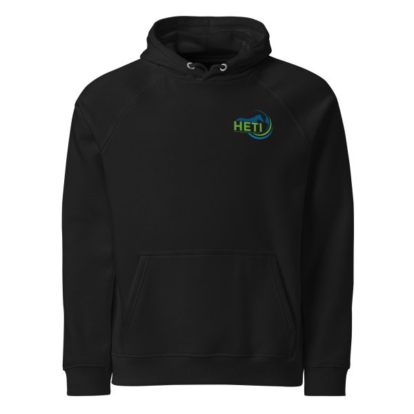 Unisex eco raglan hoodie - Image 6