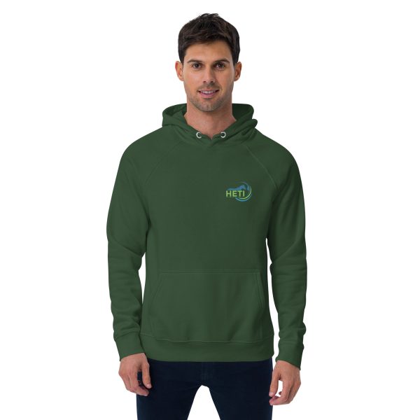 Unisex eco raglan hoodie - Image 3