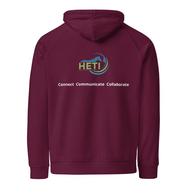 Unisex eco raglan hoodie - Image 11