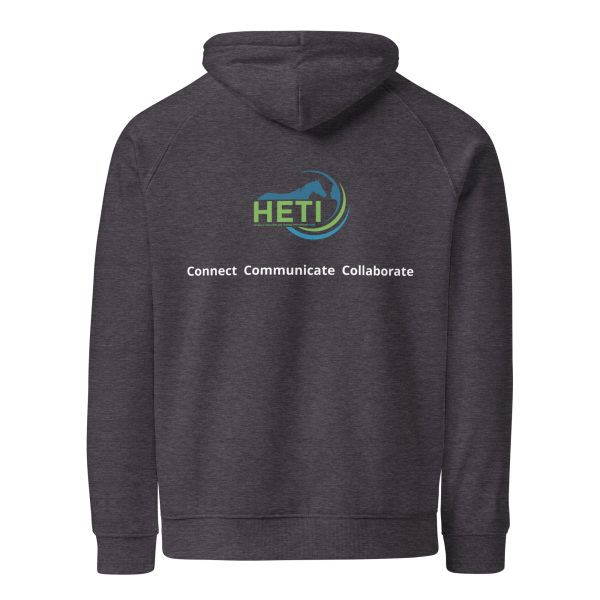 Unisex eco raglan hoodie - Image 14