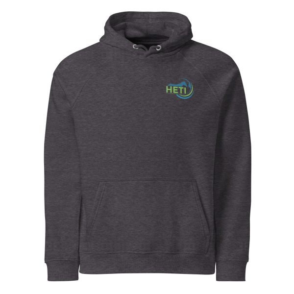 Unisex eco raglan hoodie - Image 12