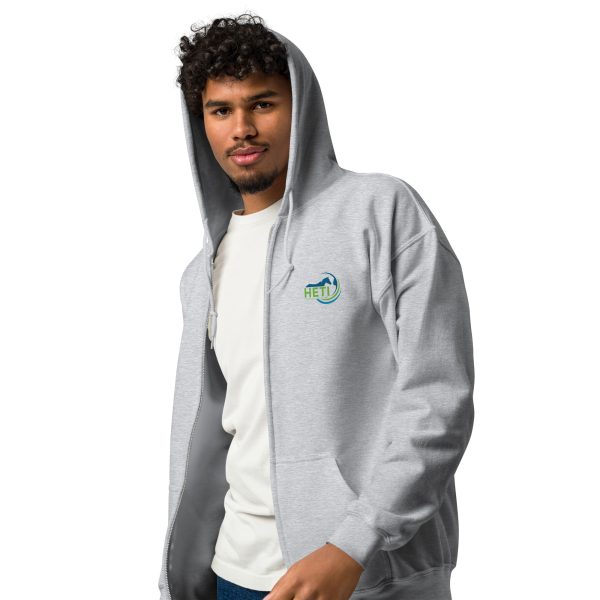 Unisex heavy blend zip hoodie - Image 6