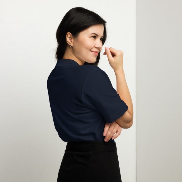 Unisex pique polo shirt - Image 4
