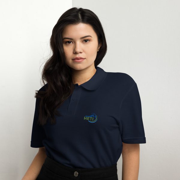 Unisex pique polo shirt - Image 3