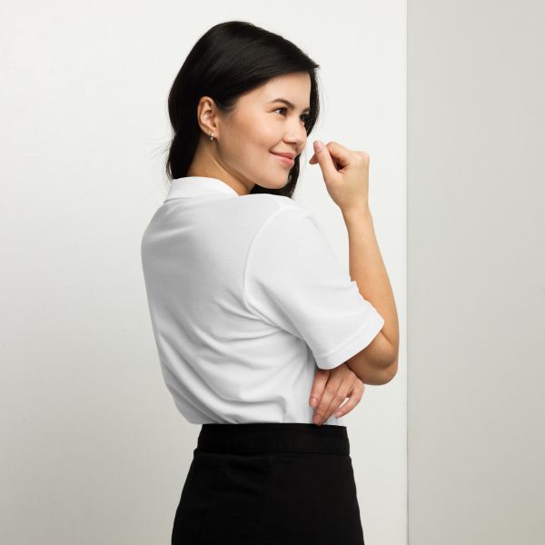 Unisex pique polo shirt - Image 8