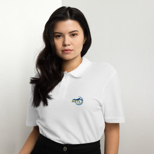 Unisex pique polo shirt - Image 7